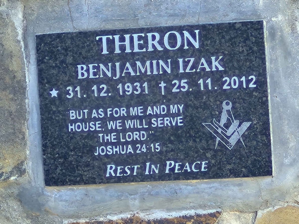THERON Benjamin Izak 1931-2012