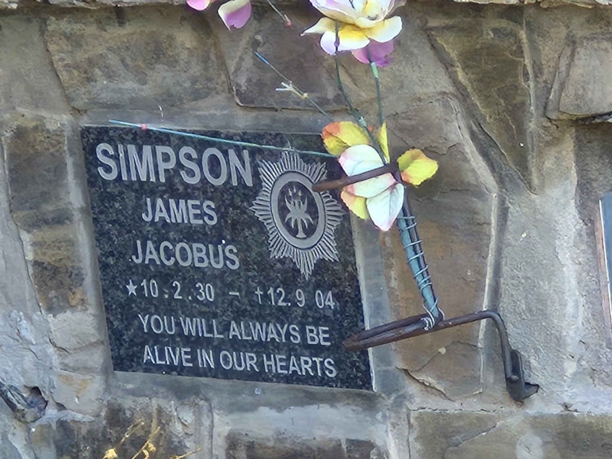 SIMPSON James Jacobus 1930-2004