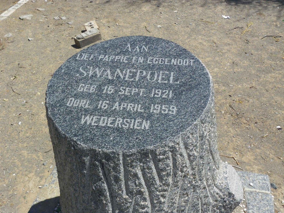 SWANEPOEL 1921-1959