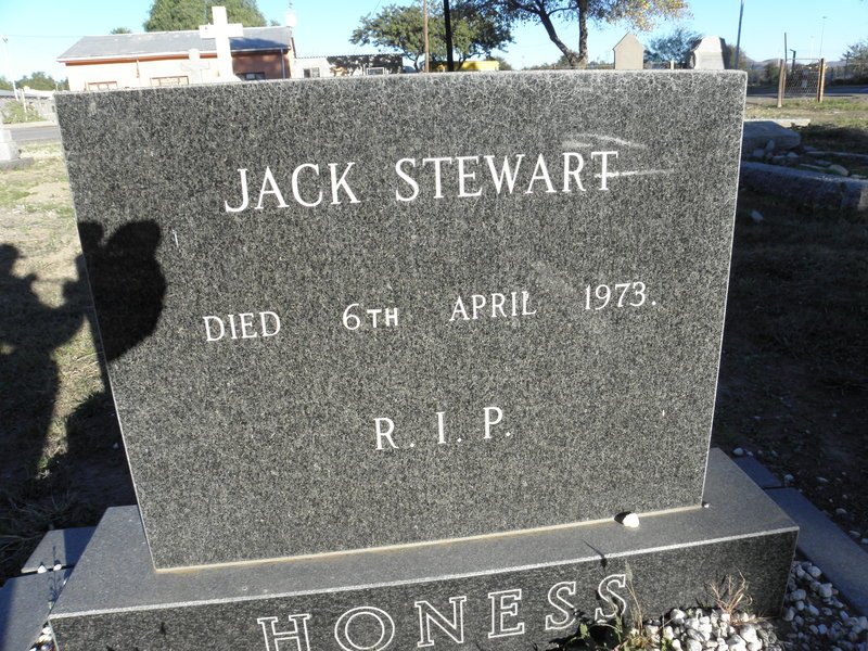 HONESS Jack Stewart -1973