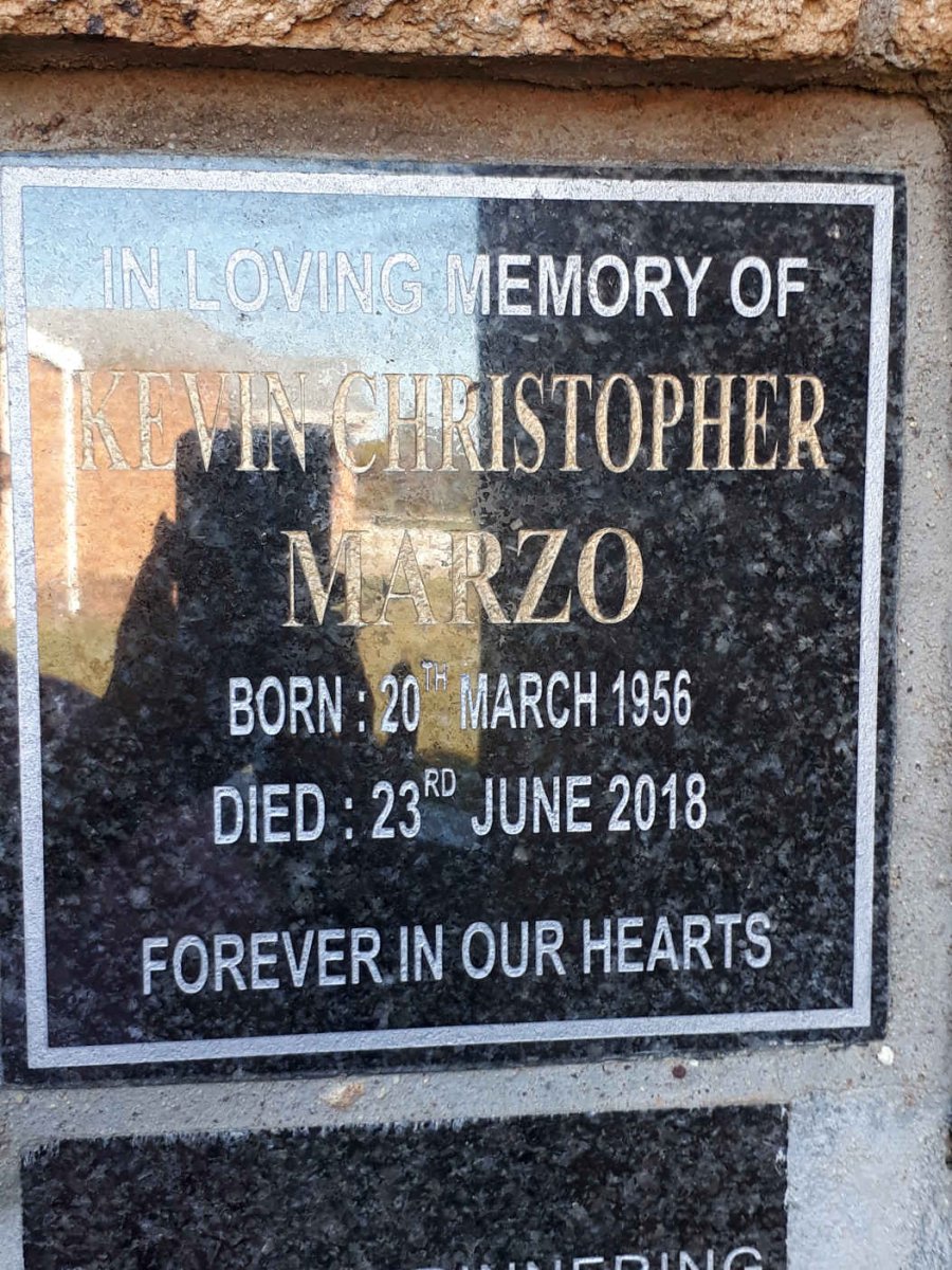MARZO Kevin Christopher 1956-2018