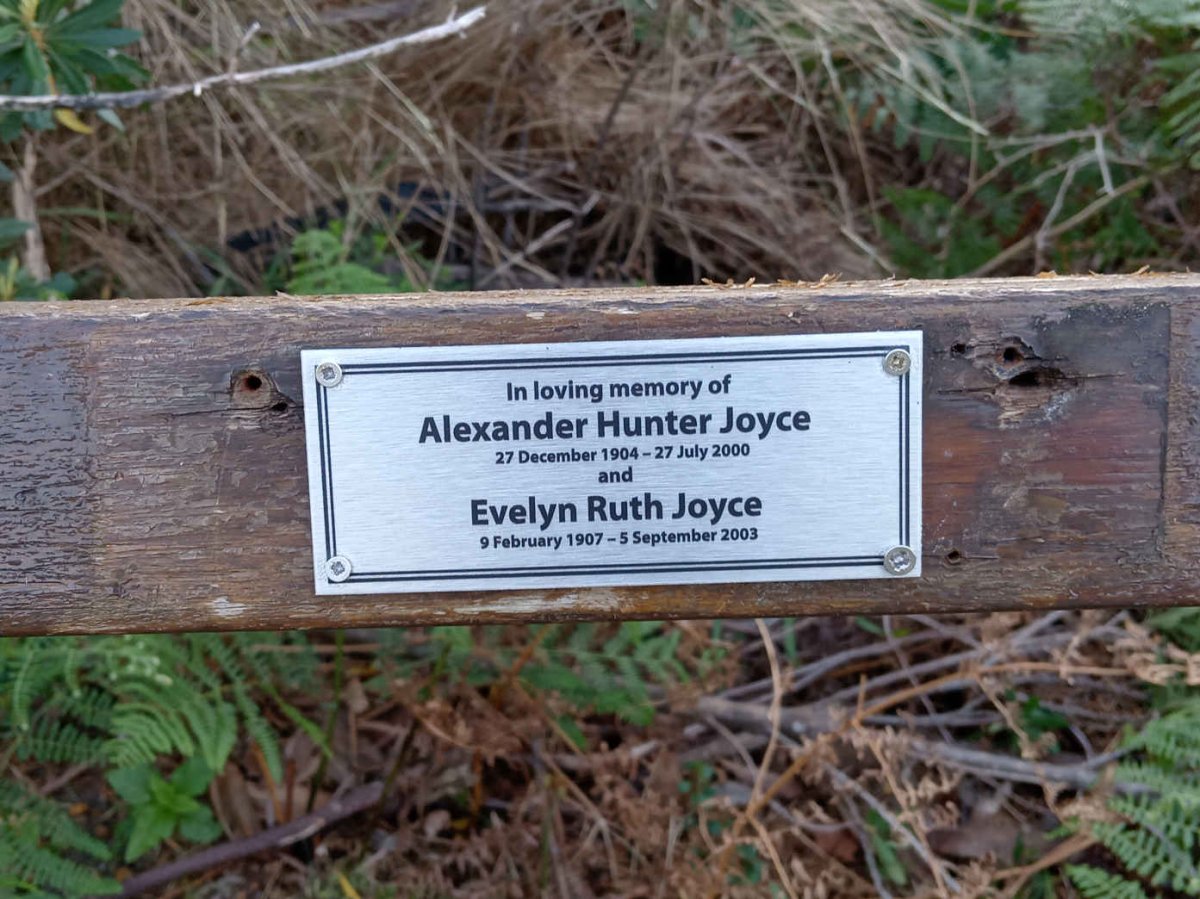 JOYCE Alexander Hunter 1904-2000 &amp; Evelyn Ruth 1907-2003