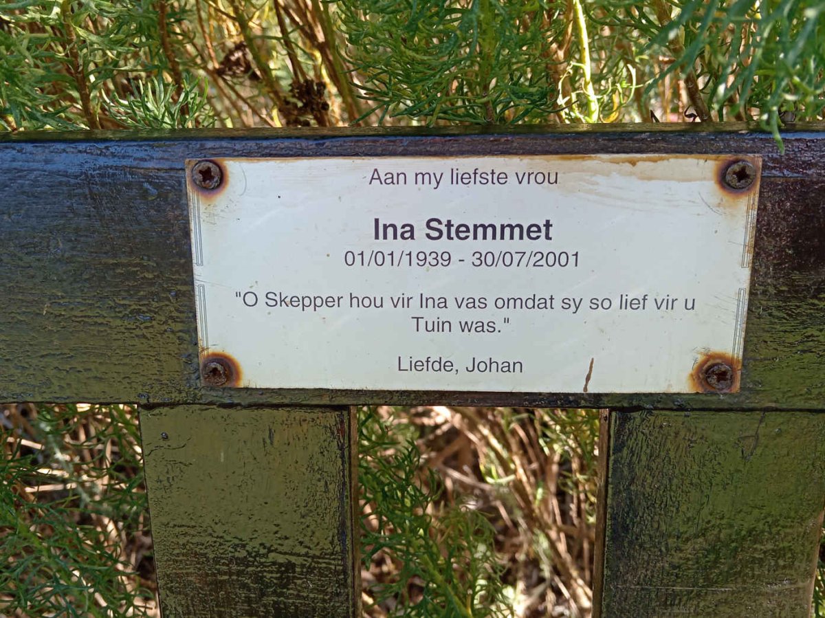 STEMMET Ina 1939-2001