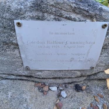 CUNNINGHAM Gordon, BALFOUR- 1925-2009