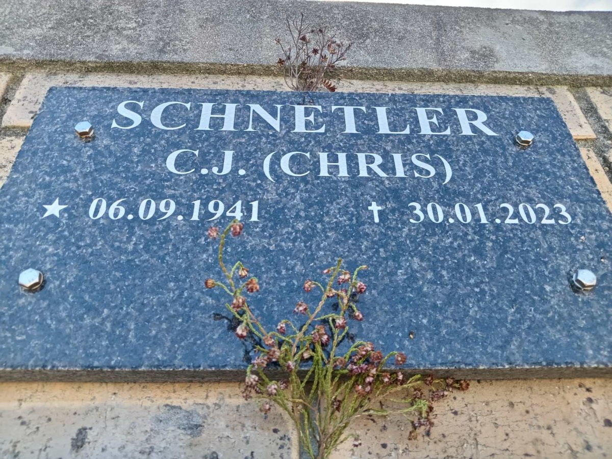 SCHNETLER C.J. 1941-2023