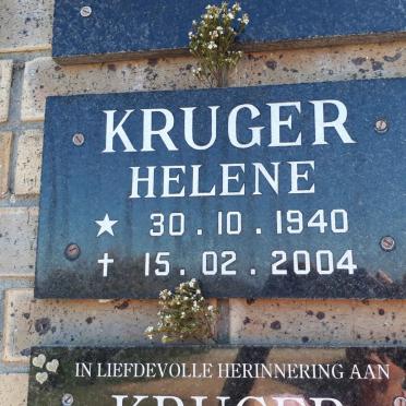 KRUGER Helene 1940-2004
