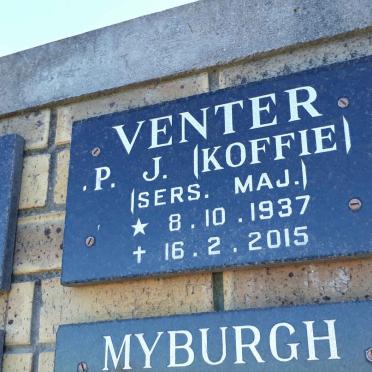 VENTER P.J. 1937-2015