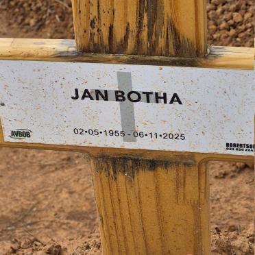 BOTHA Jan 1955-2025