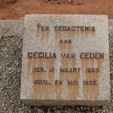 EEDEN Cecilia, van 1863-1952