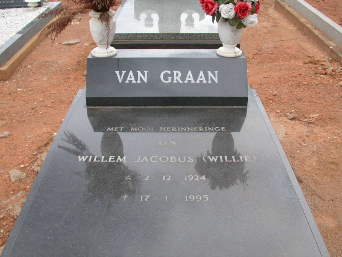 GRAAN Willem Jacobus, van 1924-1995