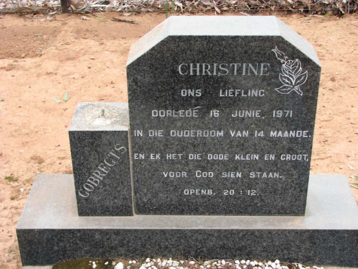 GOBREGTS Christine -1971