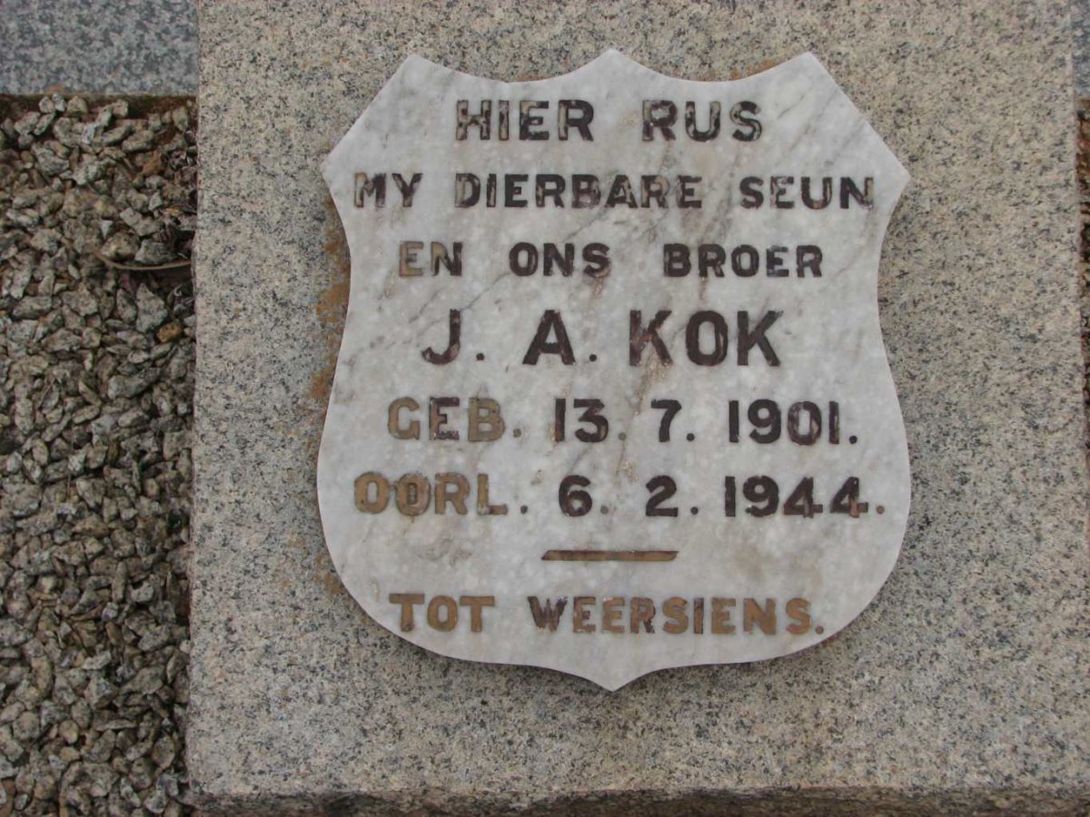 KOK J.A. 1901-1944