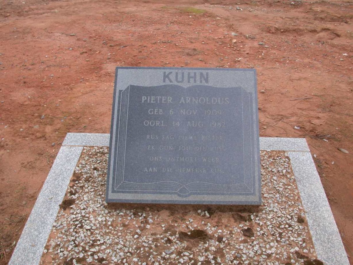 KÜHN Pieter Arnoldus 1909-1982