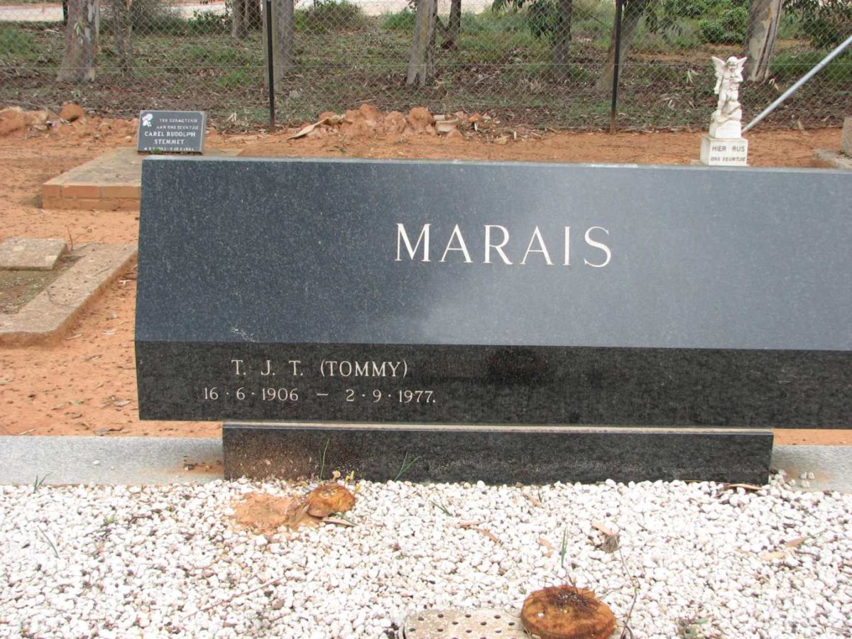 MARAIS T.J.T. 1906-1977