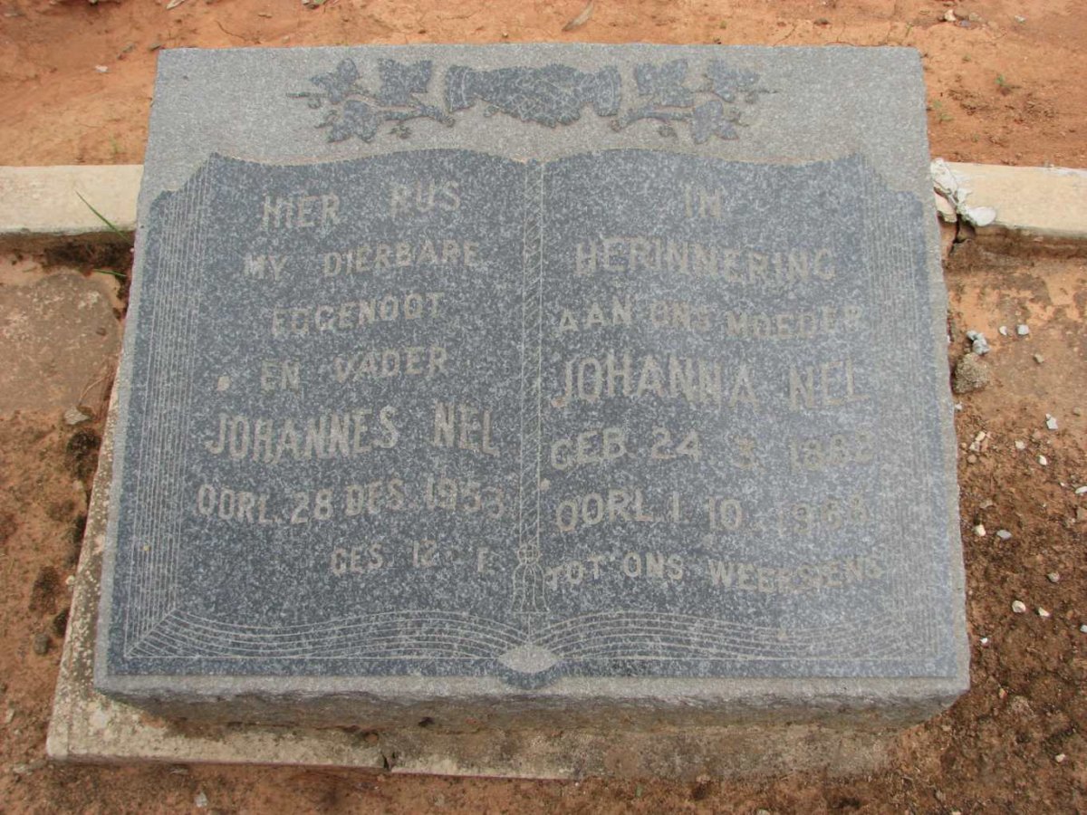 NEL Johannes -1953 &amp; Johanna 1882-19??