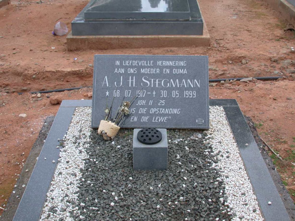 STEGMANN A.J.H. 1917-1999