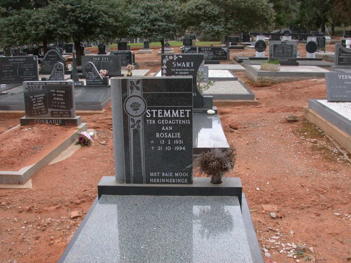 STEMMET Rosalie 1931-1994