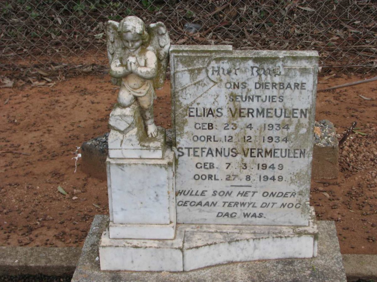 VERMEULEN Elias 1934-1934 :: VERMEULEN Stefanus 1949-1949