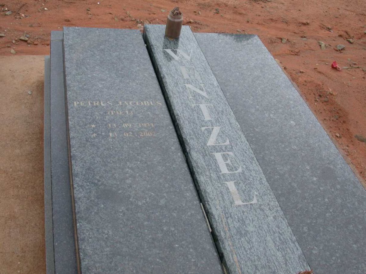 WENTZEL Petrus Jacobus 1931-2002