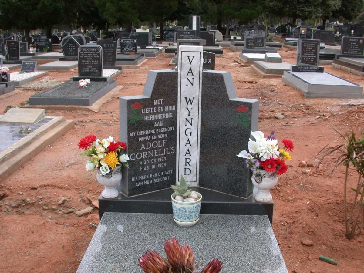 WYNGARD Adolf Cornelius, van 1973-1999