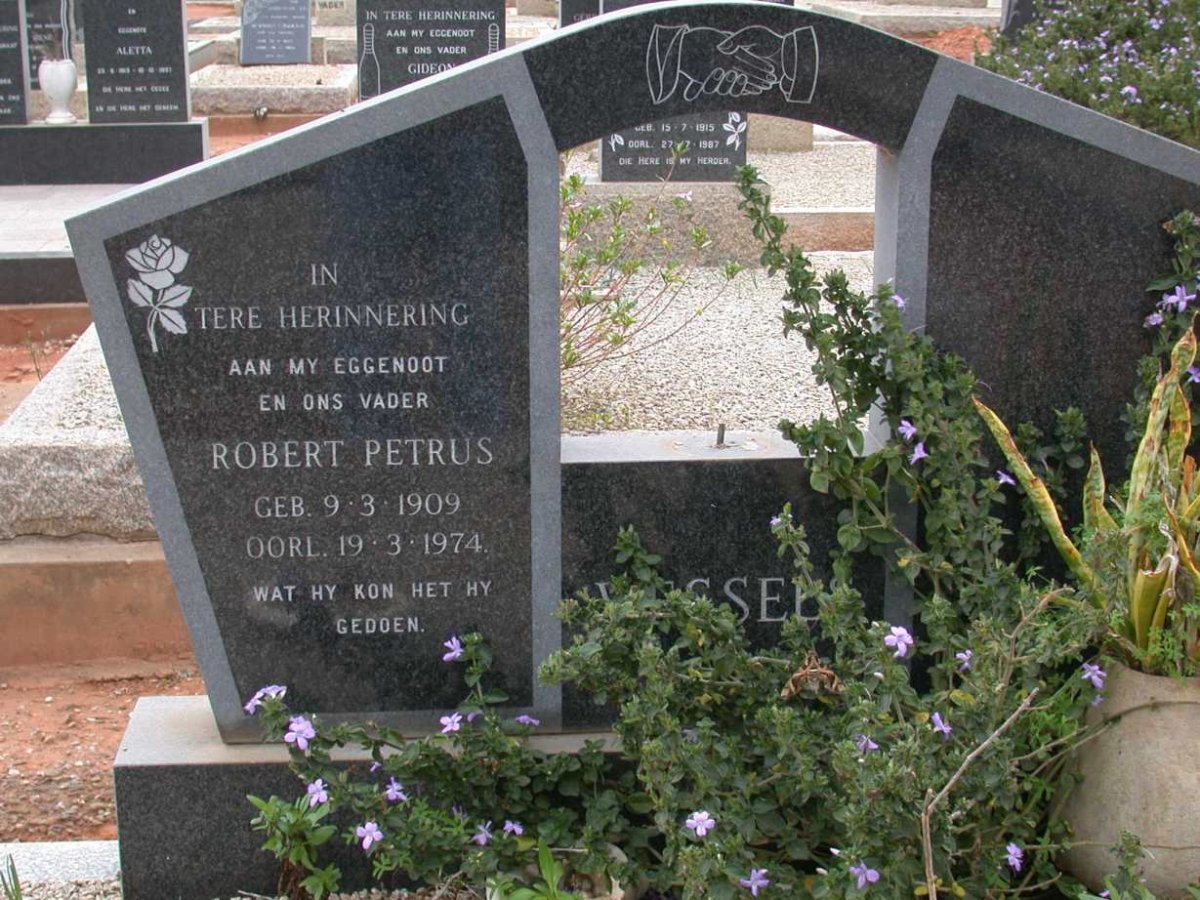 WESSELS Robert Petrus 1909-1974