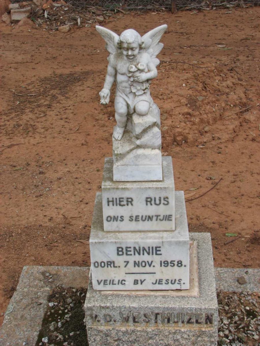 WESTHUIZEN Bennie, v.d. 1958