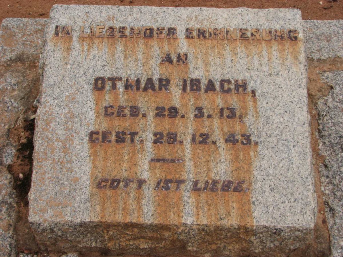 IBACH Otmar 1913-1943