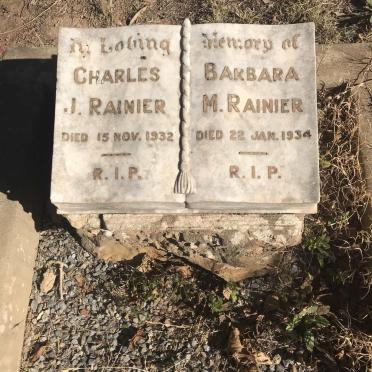 RAINER Charles J. -1932 &amp; Barbara M. -1934