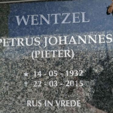 WENTZEL Petrus Johannes 1932-2015