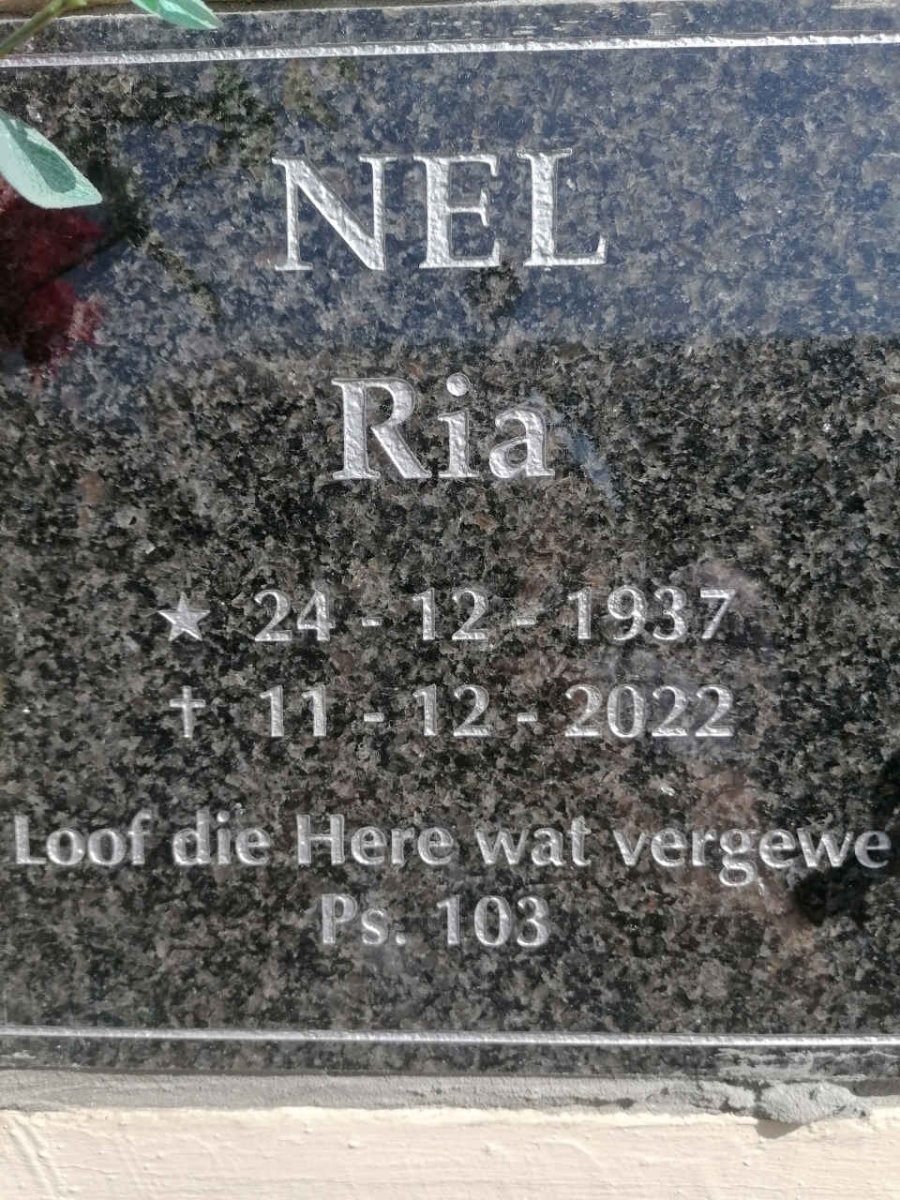NEL Ria 1937-2022