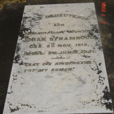 STAMROOD Johan 1913-1921