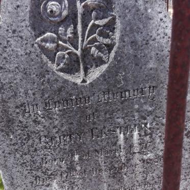 EKSTEEN Gerty 1877-1889