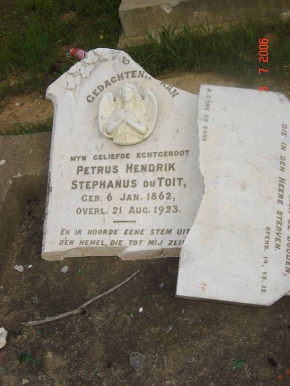 TOIT Petrus Hendrik Stephanus, du 1862-1923