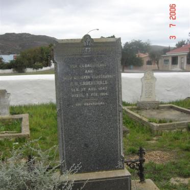 GROENEWALD G.D. 1843-1914