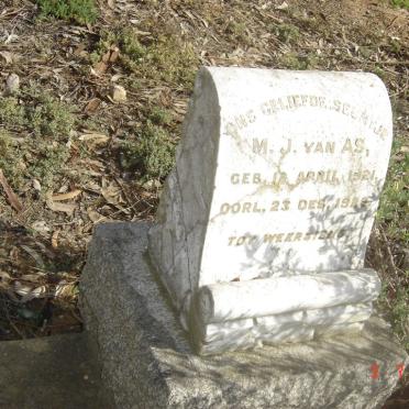 AS M.J., van 1921-1929