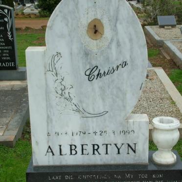 ALBERTYN Chrisna 1979-1990