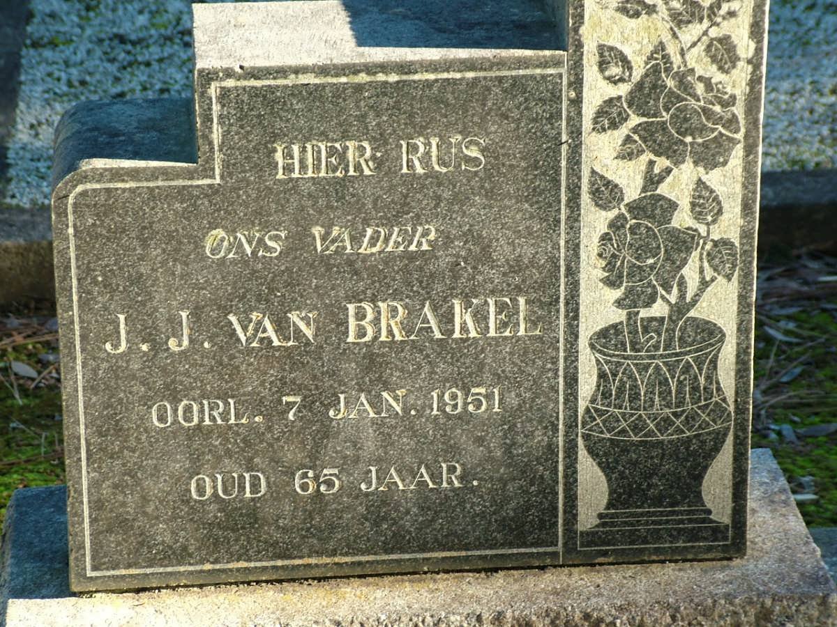 BRAKEL J.J., van -1951
