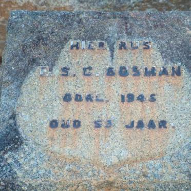 BOSMAN E.S.C. -1945