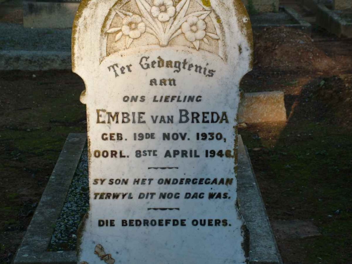 BREDA Embie, van 1930-1946