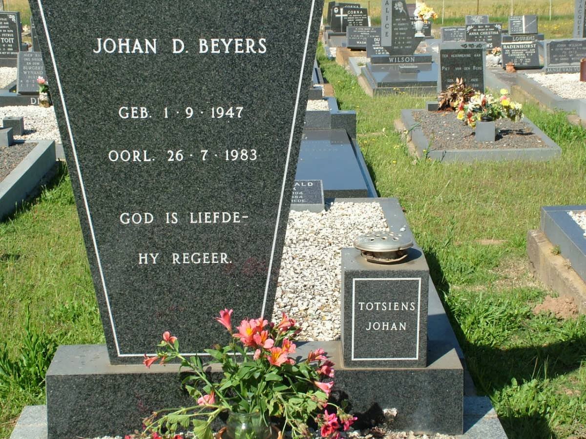 BEYERS Johan D. 1947-1983