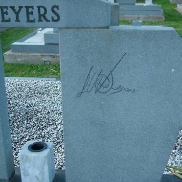 BEYERS Willem Johan 1929-1989