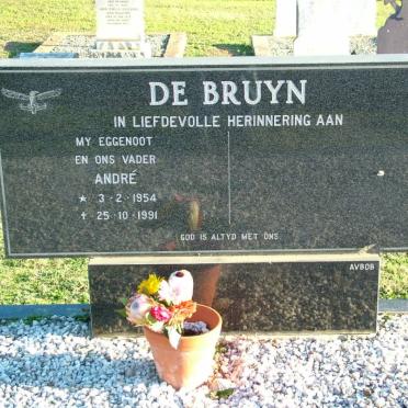 BRUYN Andre, de 1954-1991