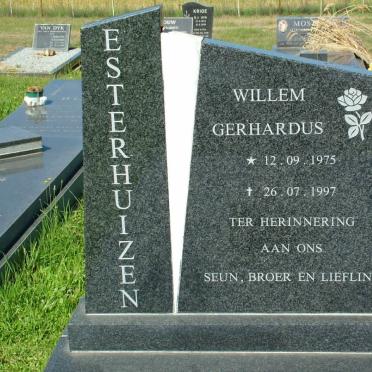 ESTERHUIZEN Willem Gerhardus 1975-1997