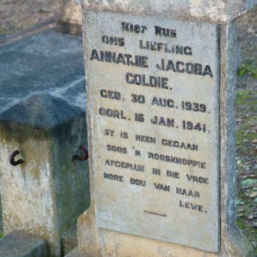 GOLDIE Anhatjie Jacoba 1939-1941