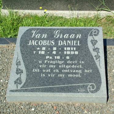 GRAAN Jacobus Daniel, van 1911-1999
