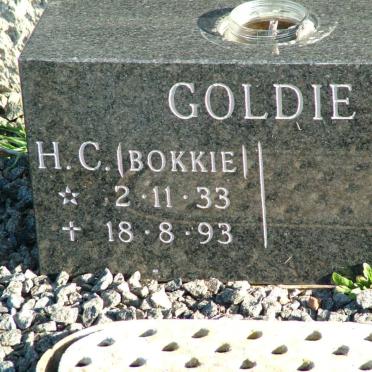 GOLDIE H.C. 1933-1993