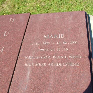 HUMAN Kobus 1932-2002 &amp; Marié 1928-2001