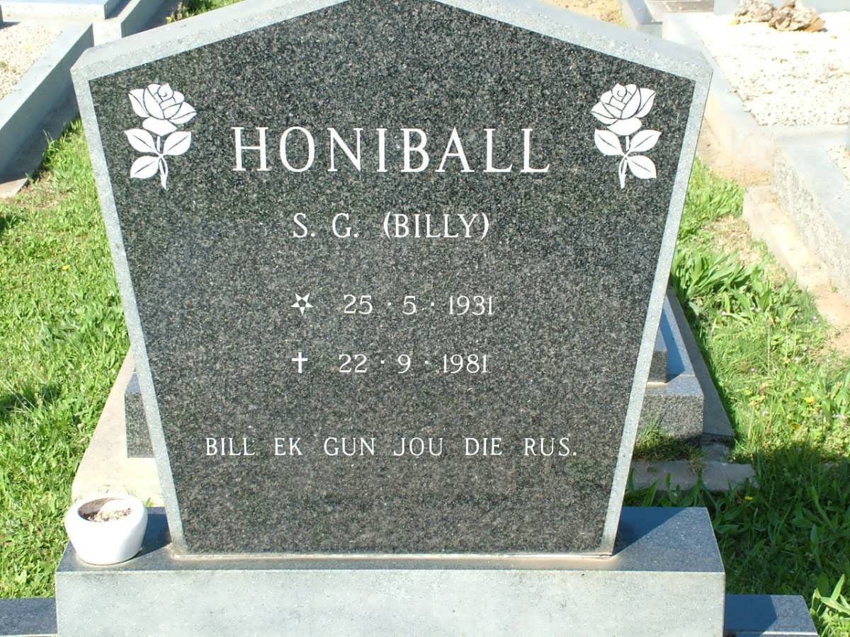 HONIBALL S.G. 1931-1981