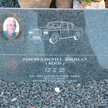 JORDAAN Jakobus Daniel 1942-2007