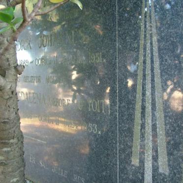 KUUN Hendrik Johannes 1889-1951 &amp; Susanna Magdalena nee DU TOIT 1886-1953